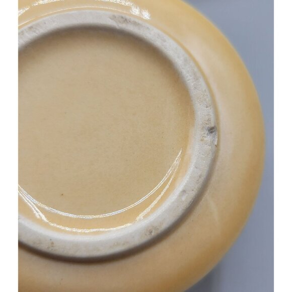 Pharohs Gold Taylor Smith Taylor TST Coffee Cups Saucers Ironstone Set of 4 - Picture 9 of 10